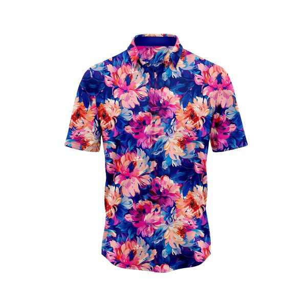 IBUYTERO TROPICAL BLOSSOM 4 HAWAIIAN SHIRT 0