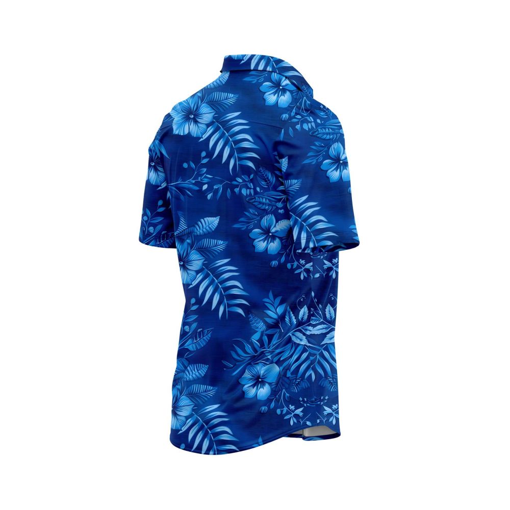 IBUYTERO TROPICAL BLUE HAWAIIAN SHIRT 3