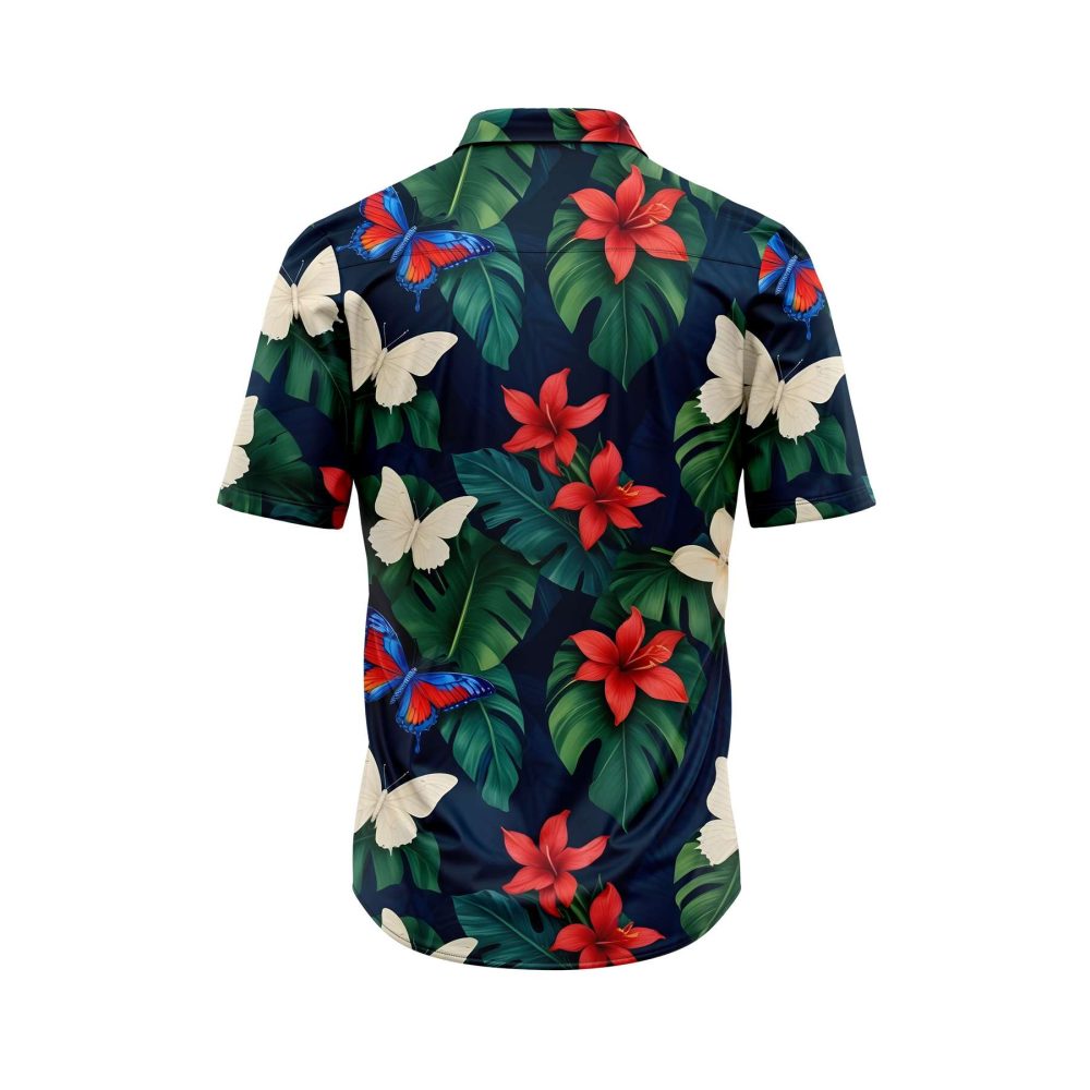 IBUYTERO TROPICAL FOREST 5 HAWAIIAN SHIRT 1