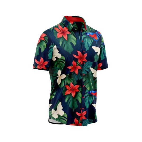 IBUYTERO TROPICAL FOREST 5 HAWAIIAN SHIRT 2