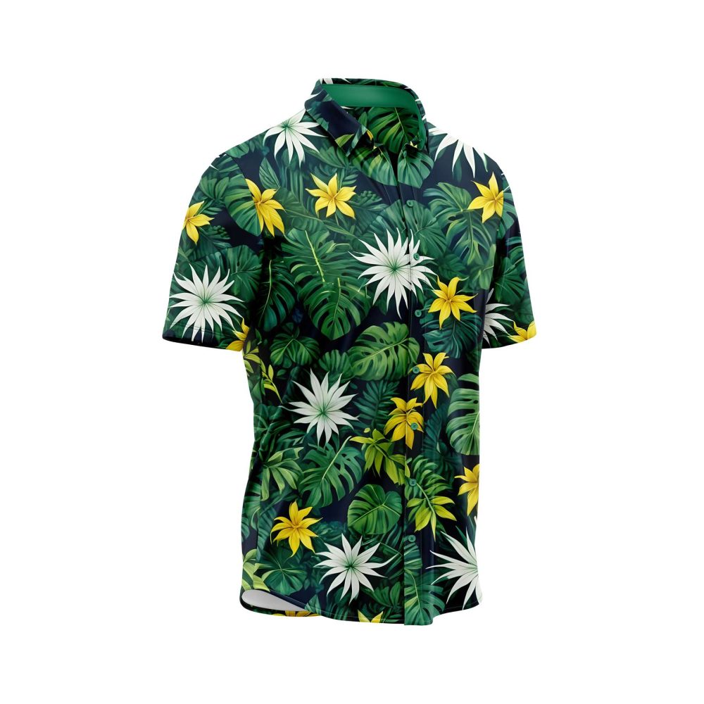 IBUYTERO TROPICAL FOREST 6 HAWAIIAN SHIRT 2