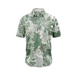 Tropical Green Leaf Hawaiian Shirt IBT-HWS-143