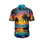 Tropical Sunset Hawaiian Shirt IBT-HWS-165