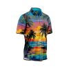 IBUYTERO TROPICAL SUNSET HAWAIIAN SHIRT 2