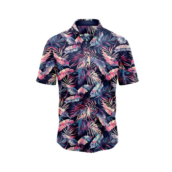 IBUYTERO TROPICAL TWILIGHT HAWAIIAN SHIRT 0