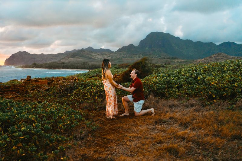 For couples looking for a more secluded and nature focused honeymoon, Kauai is often the preferred island