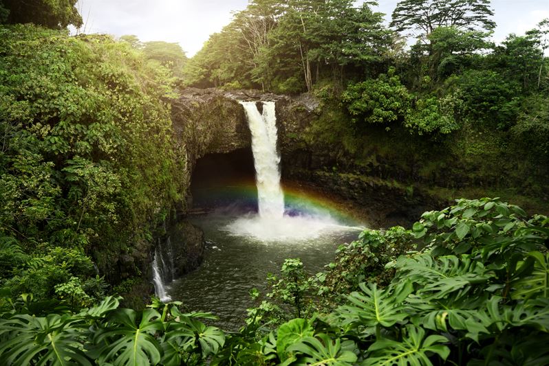 Rainbow Falls is one of the most accessible and enchanting sunrise locations on the Big Island