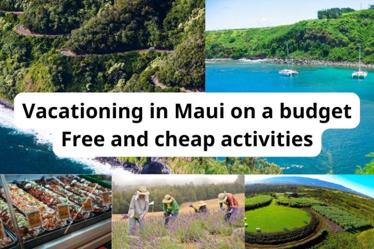 Vacationing in Maui on a budget Free and cheap activities