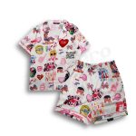 Trump Family White Pajamas Set IBTPJS-005