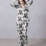 Trump Attitude Rebel Vibes Satin Silky Pajamas Set